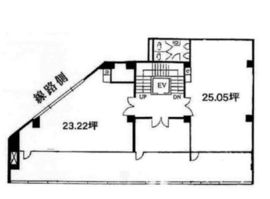 久田ビル 7階 間取り図