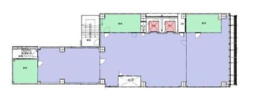 ブランエスパ銀座 10階 間取り図
