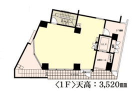 Barbizon105 1階 間取り図