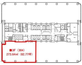 紀尾井町ビル 304 間取り図