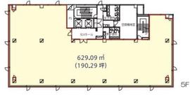 麹町ビル 5階 間取り図