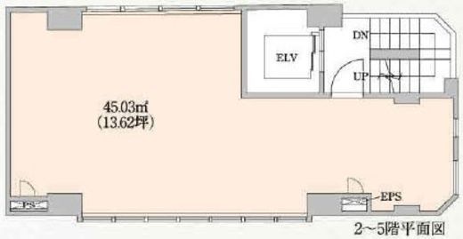 高和赤坂ビル 5階 間取り図