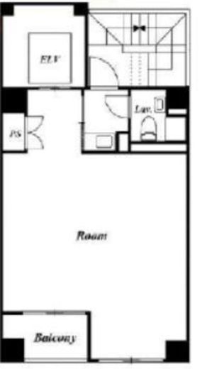 銀商ビル 4階 間取り図
