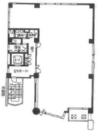 IXOSビル 2階+3階+7階 間取り図