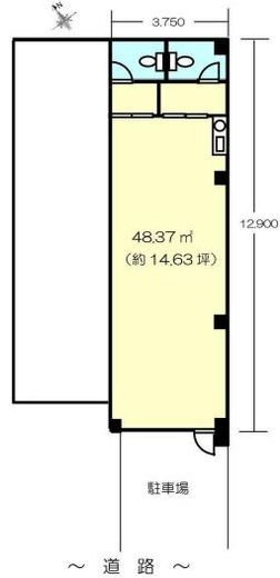松田邸（神宮前M邸） 1階 間取り図