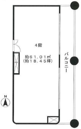 ネオーバビル 402 間取り図