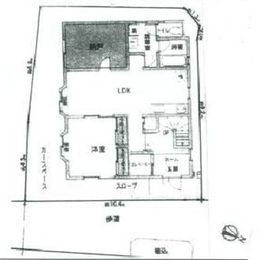 白金2丁目 1階 間取り図