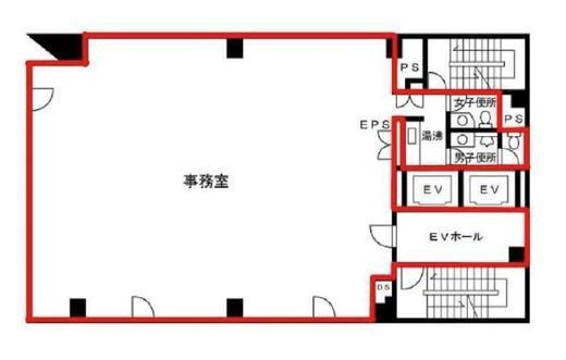 外神田Sビル 3階 間取り図