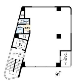 ベルエアービル 2階 間取り図