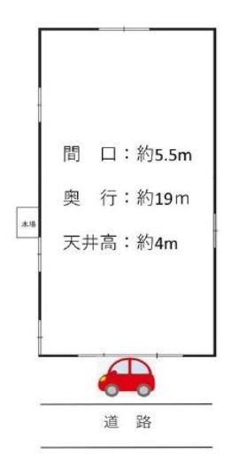 渋谷区本町2丁目 1階 間取り図