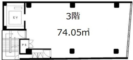 有楽町金田ビル 3階 間取り図