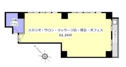フェニックス東銀座 305 間取り図