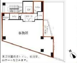 北参道サンイーストテラス 5階 間取り図