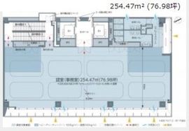 サンアイ茅場町ビル 8階 間取り図