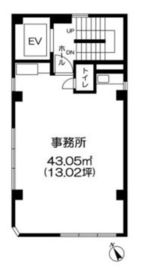 柴川ビル 3階 間取り図