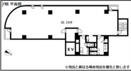 日本橋スカイビル 3階 間取り図