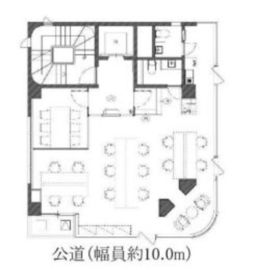 THE CORNER 日本橋 east 4階 間取り図