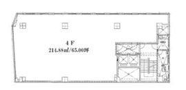 市橋ビル 4階 間取り図