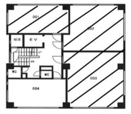 八丁堀ビル 204 間取り図