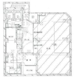 SVAX大門ビル B1階 間取り図
