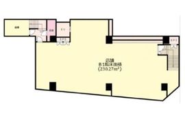 第10矢野新ビル B1階 間取り図