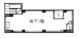 プリモKS1ビル B1階 間取り図