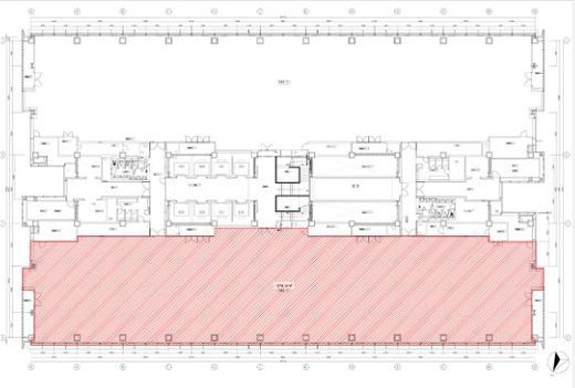 トレードピアお台場 6階北 間取り図