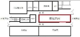 マウンテンビル 1階 間取り図