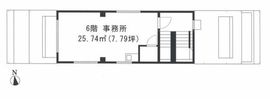 リブラ東日本橋1 6階 間取り図