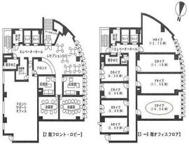 恵比寿ファイブ 405 間取り図