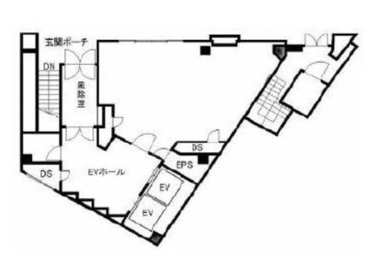メアリヒト御茶ノ水ビル 1階 間取り図