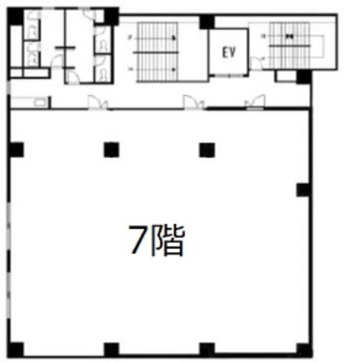 戸越銀座フロント(旧 第百生命戸越ビル) 7階 間取り図