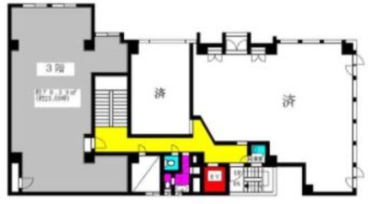 第2恩田ビル 3階 間取り図