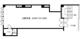 三共富士見ビル 2階I 間取り図