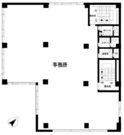 北青山ビル 3階 間取り図