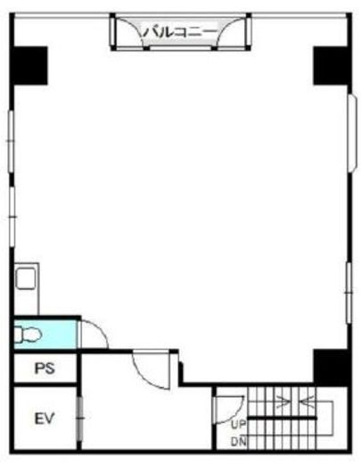 フェニックス東銀座第2ビル 4階 間取り図