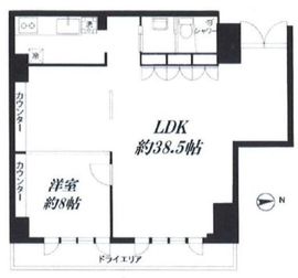スペーシア秋葉原(事務所) B1階 間取り図