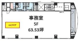 東単ビル 5階 間取り図