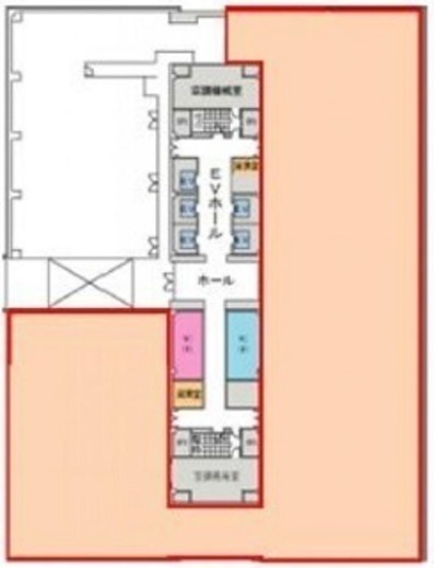 芝浦清水ビル 2階 間取り図