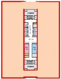 芝浦清水ビル 6階 間取り図