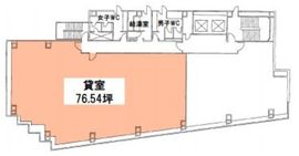 新大橋リバーサイドビル101 5階 間取り図