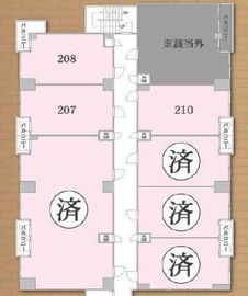 ダイアパレス二番町 207 間取り図