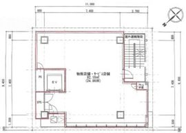 HBC GINZAビル 7階 間取り図