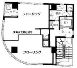 HIビル 2階 間取り図