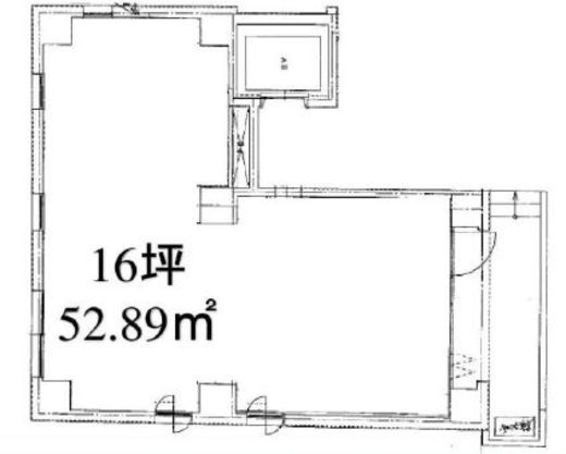 キャトルセゾン麹町 1階 間取り図