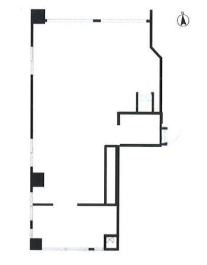 ゴールドクレストシブヤ(店舗) 1階 間取り図