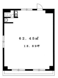 O・Hビル 2階 間取り図