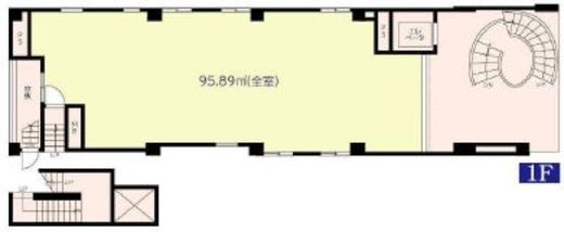 一ツ木ビル本館 1階 間取り図
