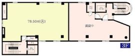 一ツ木ビル本館 3階A 間取り図