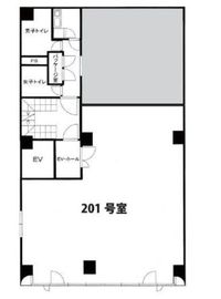 東味ビル 201 間取り図